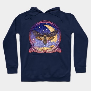 Midnight Moth Hoodie